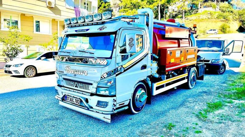 Manavgat Tuvalet Tıkanıklığı tıkanıklık açma aracı önden görünüm