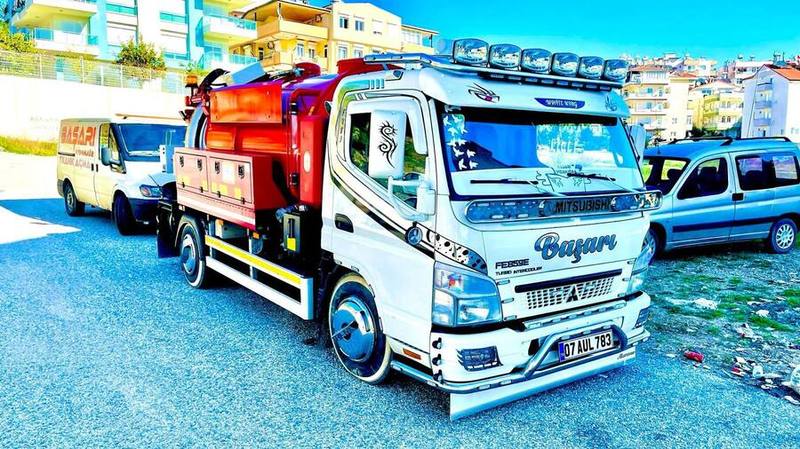 Manavgat Tuvalet Tıkanıklığı araç filosu